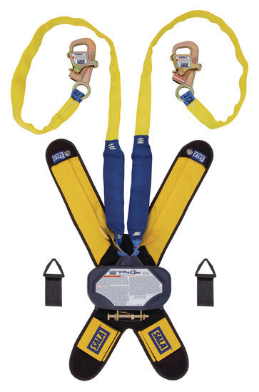 3M DBI-SALA 7.5 ft Talon Twin - Leg Tie - Back Quick Connect Self Retracting Lifeline - Web - 3102115