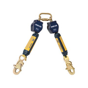 3M DBI-SALA 6 ft Nano - Lok Twin - Leg Quick Connect Self Retracting Lifeline - Web - 3101287