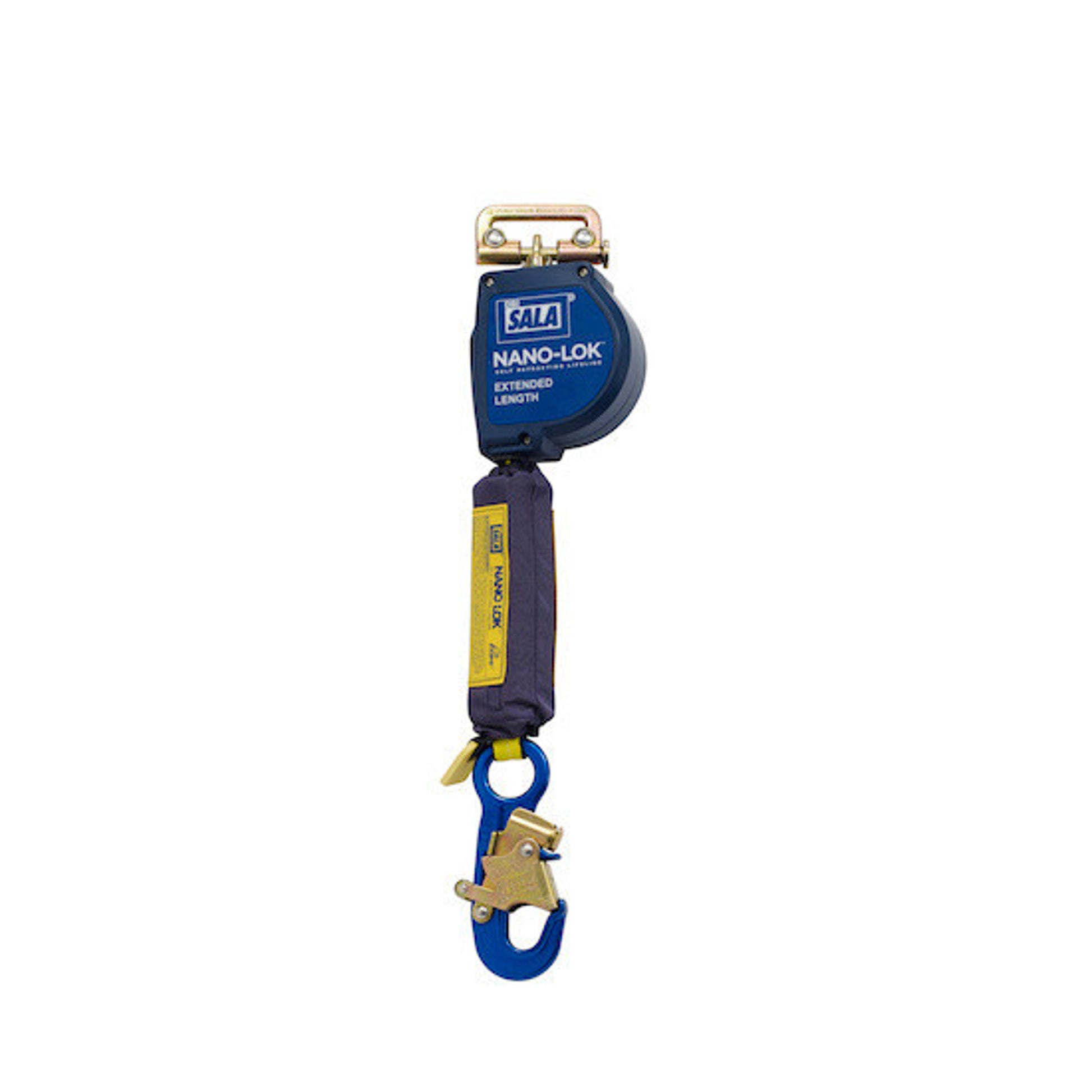 3M DBI-SALA 11 ft Nano - Lok Extended Length Quick Connect Self Retracting Lifeline - Web - 3101587