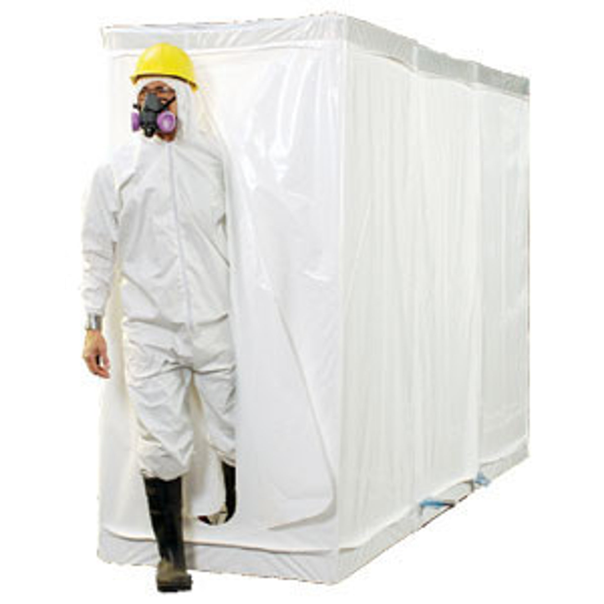 D-Con 3 - 77" Fire Retardant Disposable Decontamination Shower & Airlock Enclosure