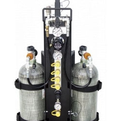 Air Systems MULTI-PAK Rescue Air Cart Stainless Steel MP-4RSS