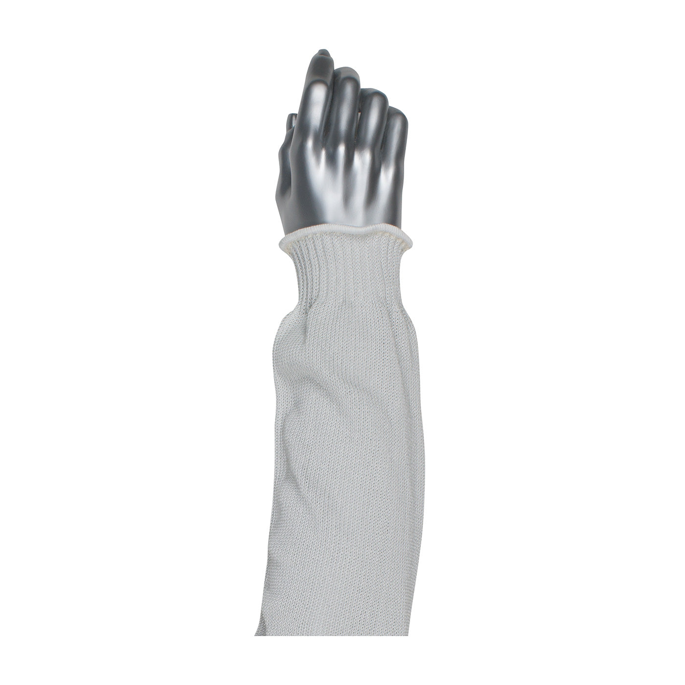 Claw Cover Single-Ply PolyKor Blended Antimicrobial Sleeve w/Velcro Top & Clip - White - 24/EA - 25-6