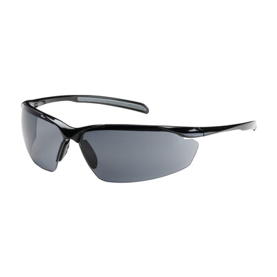 PIP Commander Semi- Rimless w/ Gloss Black Frame Gray Lens Anti- Scratch / Anti- Fog Coating - 250- 33- 0021- 1 Pair