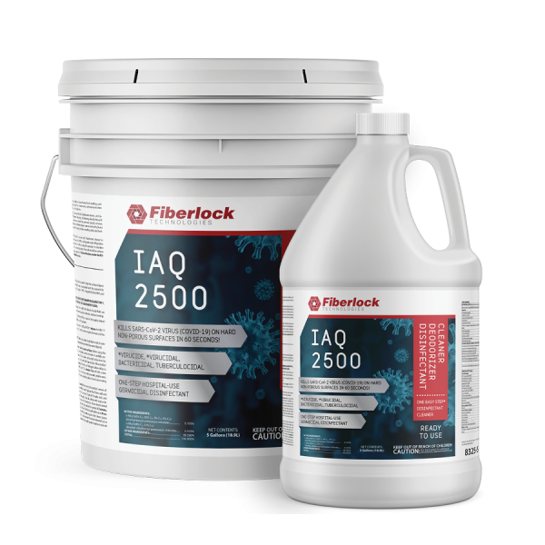 Fiberlock IAQ 2500 - Ready To Use Disinfectant - 5G -8325-5