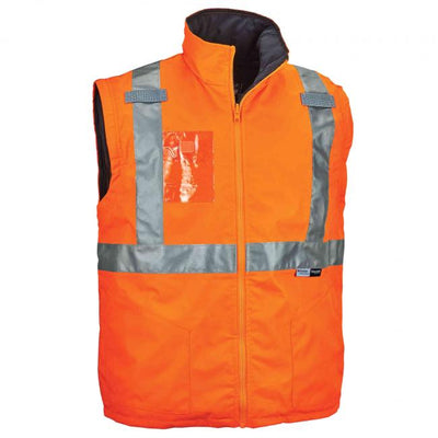 Ergodyne GloWear 8388 4-in-1 Hi-Vis Winter Jacket Parka with Black Bottom - Type R, Class 3/2 - Orange
