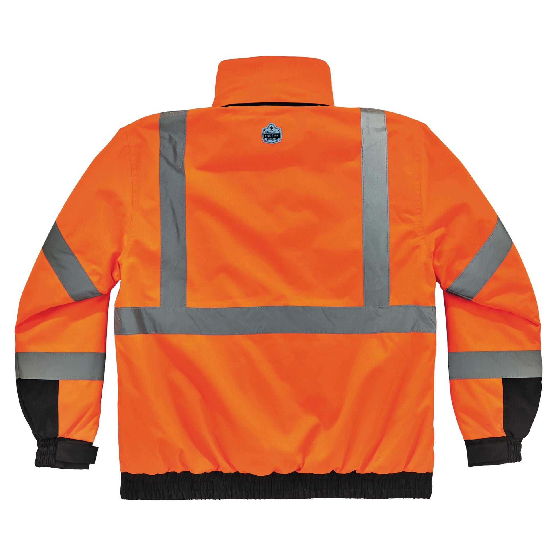 Ergodyne GloWear 8381 4-in-1 Hi-Vis Winter Bomber Jacket - Type R, Class 3 - Orange