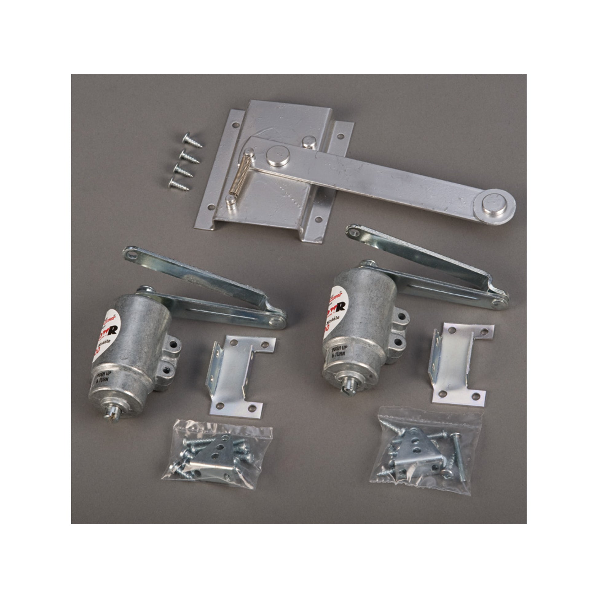 Justrite Conversion Kit For Safety Cabinet To Convert Doors From Manual-Close To Self-Close - 25926