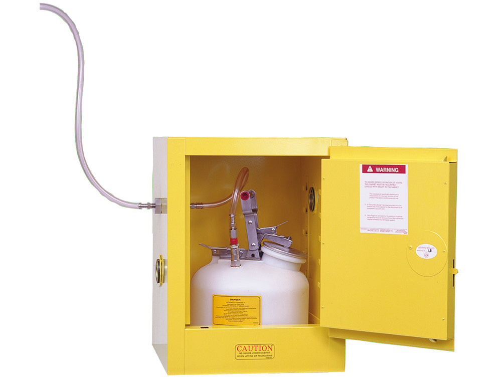 Justrite Pass-Through Valve Can Be Used On The Top - Side Or Back Of Any Safety Cabinet - 25968