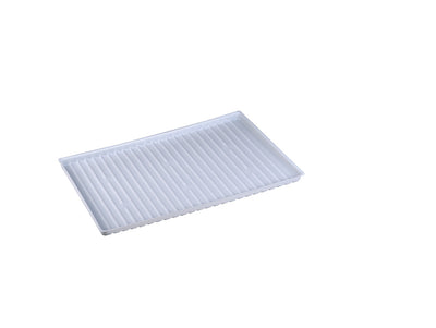 Justrite Polyethylene Tray For Shelf No. 29951 Or 19-Gallon Under Fume Hood Safety Cabinet - 25994