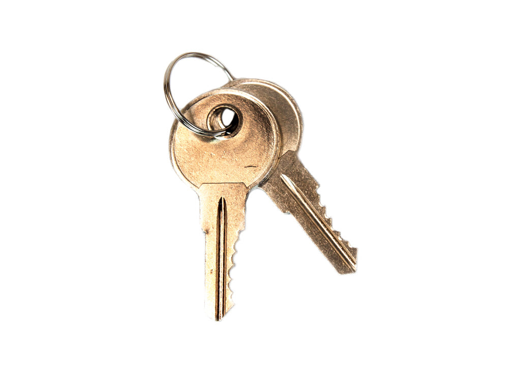 Justrite Replacement Keys For Lever Handle On Safety Cabinet - Set Of 2 For Lock No. 331Ck - 25999