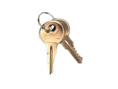 Justrite Replacement Keys For Lever Handle On Safety Cabinet - Set Of 2 For Lock No. 331Ck - 25999