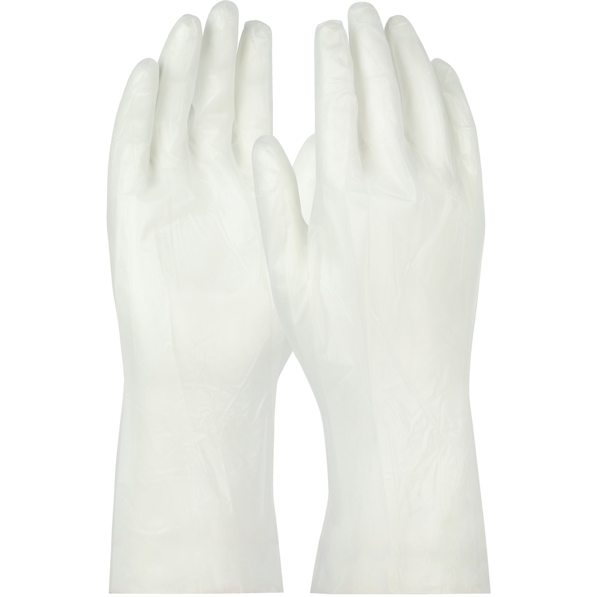 QRP PolyTuff Polyurethane ISO 5 (Class 100) Static Dissipative Gloves - 4 mil - Clear - 1/CS - 25G