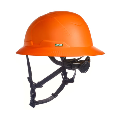MSA V-Gard H2 Full Brim - Type II Class C - Mips - Safety Helmet - Non-Vented - Orange - 10250622