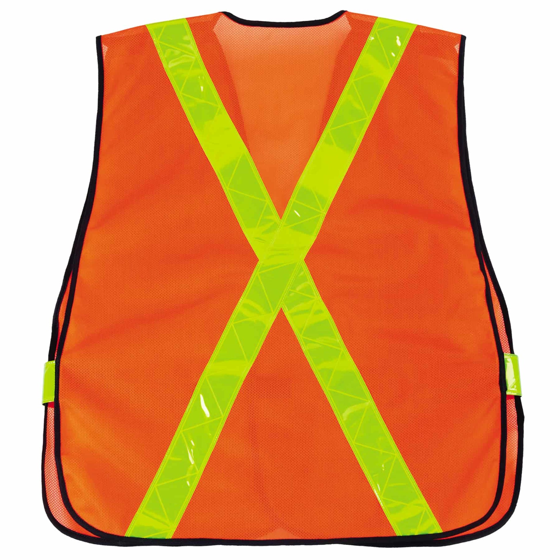 Ergodyne GloWear 8080BAX X-Back Hi-Vis Safety Vest - Non-Certified, Hook + Loop