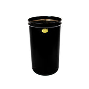 Justrite Cease-Fire Waste Receptacle - Safety Drum Can Only - 4.5 Gallon - Black - 26040K