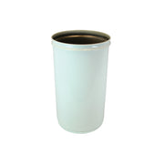 Justrite Cease-Fire Waste Receptacle - Safety Drum Can Only - 55 Gallon - White - 26054W