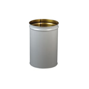 Justrite Cease-Fire Waste Receptacle - Safety Drum Can Only - 55 Gallon - Black - 26054K