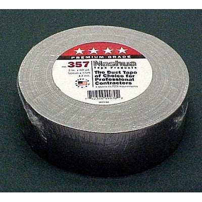 Nashua 357 2" Black 13 mil Premium Duct Tape