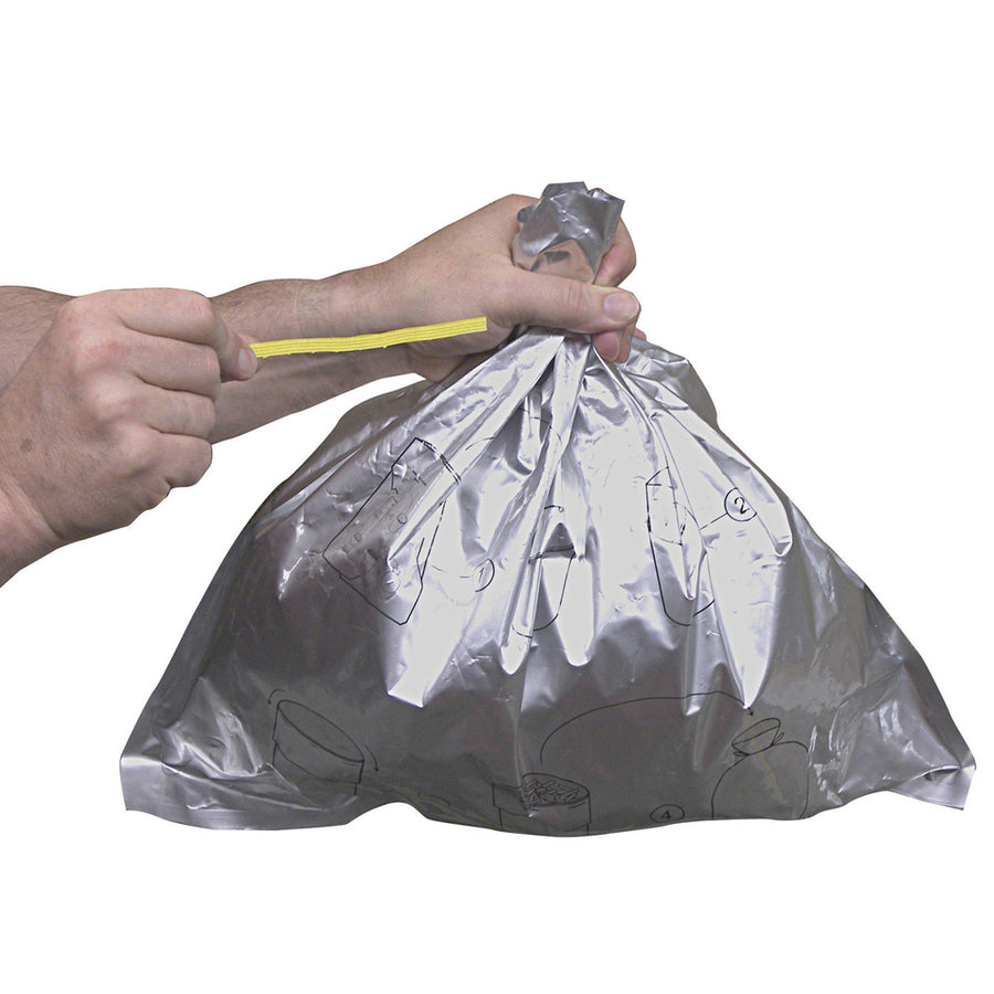 Justrite Disposable Bucket Liner For Smoker'S Cease-Fire Cigarette Butt Receptacle - 25 Packs Of 10 Each - 26830