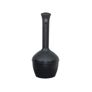 Justrite Elite SmokerS Cease-Fire Cigarette Butt Receptacle - Cap. 4 Gal - Bucket Incld - Poly - Eco Black - 268503