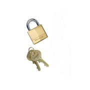 Justrite Padlock Master Lock No. 130 For Anchoring Kit For Smoker'S Cease-Fire Cigarette Receptacle - Brass - 268506
