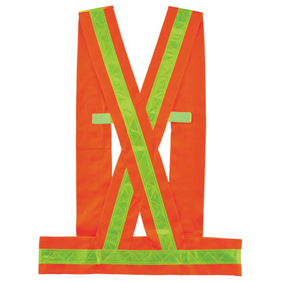 Ergodyne GloWear 8140BA Breakaway Hi-Vis Safety Sash - Type O, Class 1 - Orange