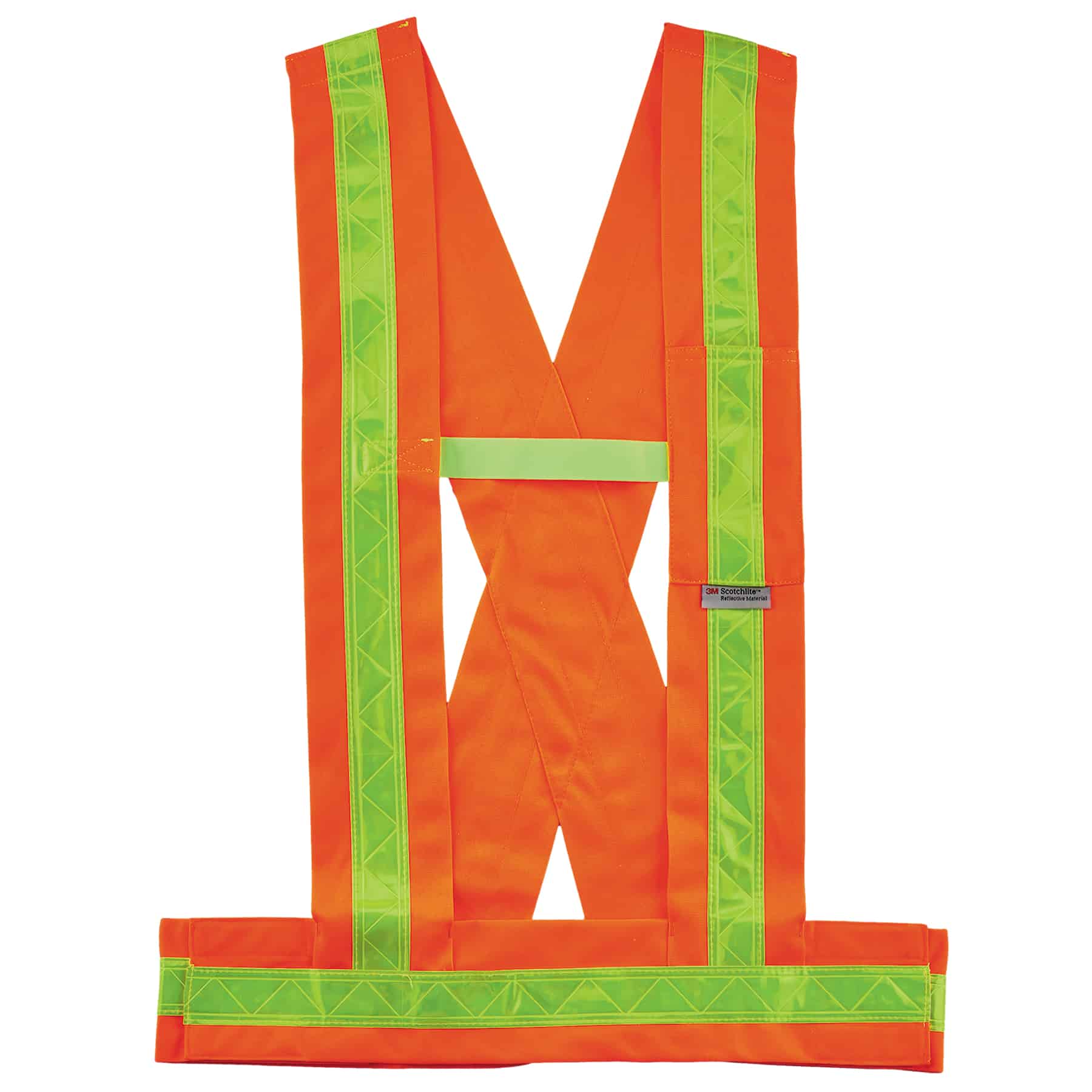 Ergodyne GloWear 8140BA Breakaway Hi-Vis Safety Sash - Type O, Class 1 - Orange