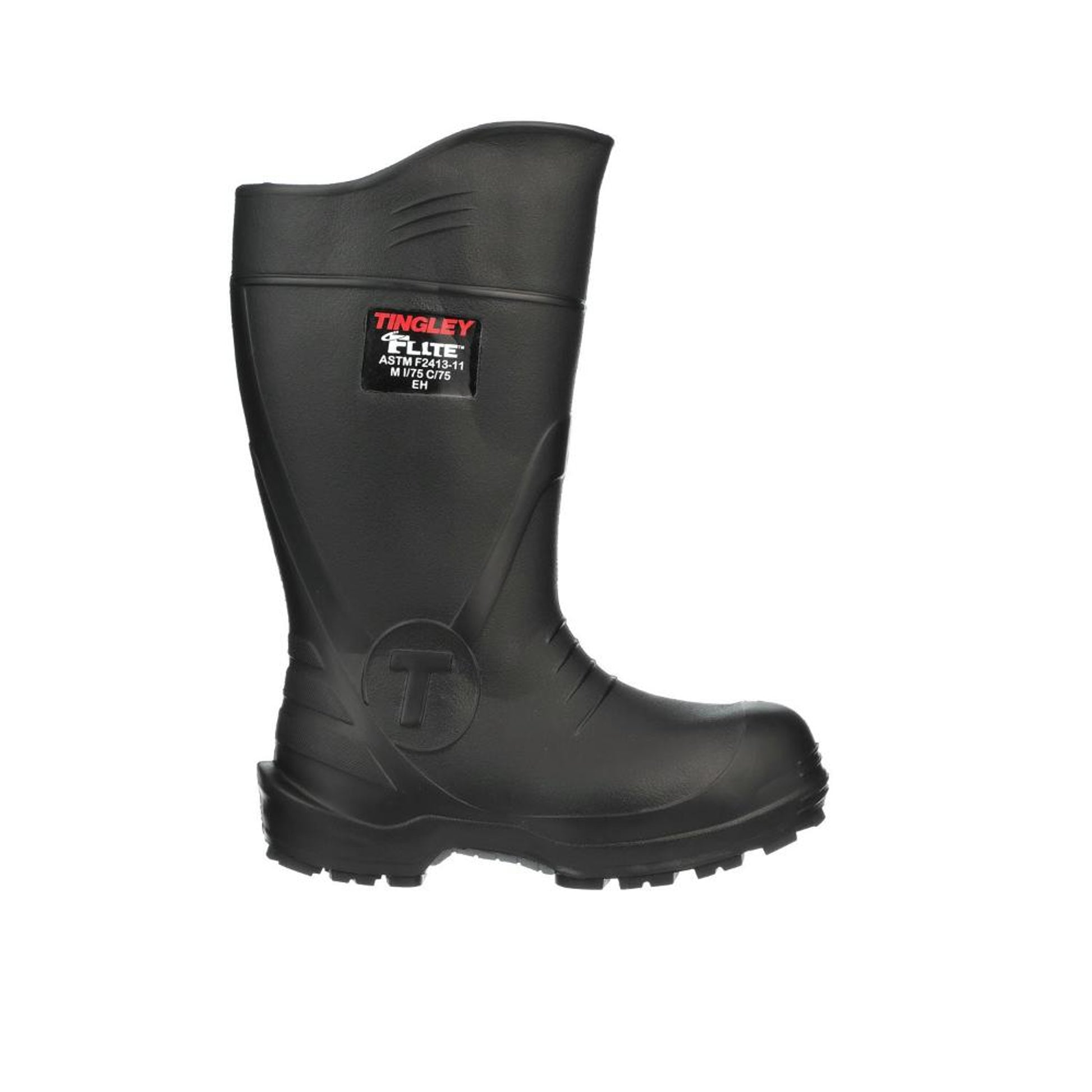 Tingley Flite 15 in Black Composite Toe Boot with Cleated Outsole - 27251 - Pair