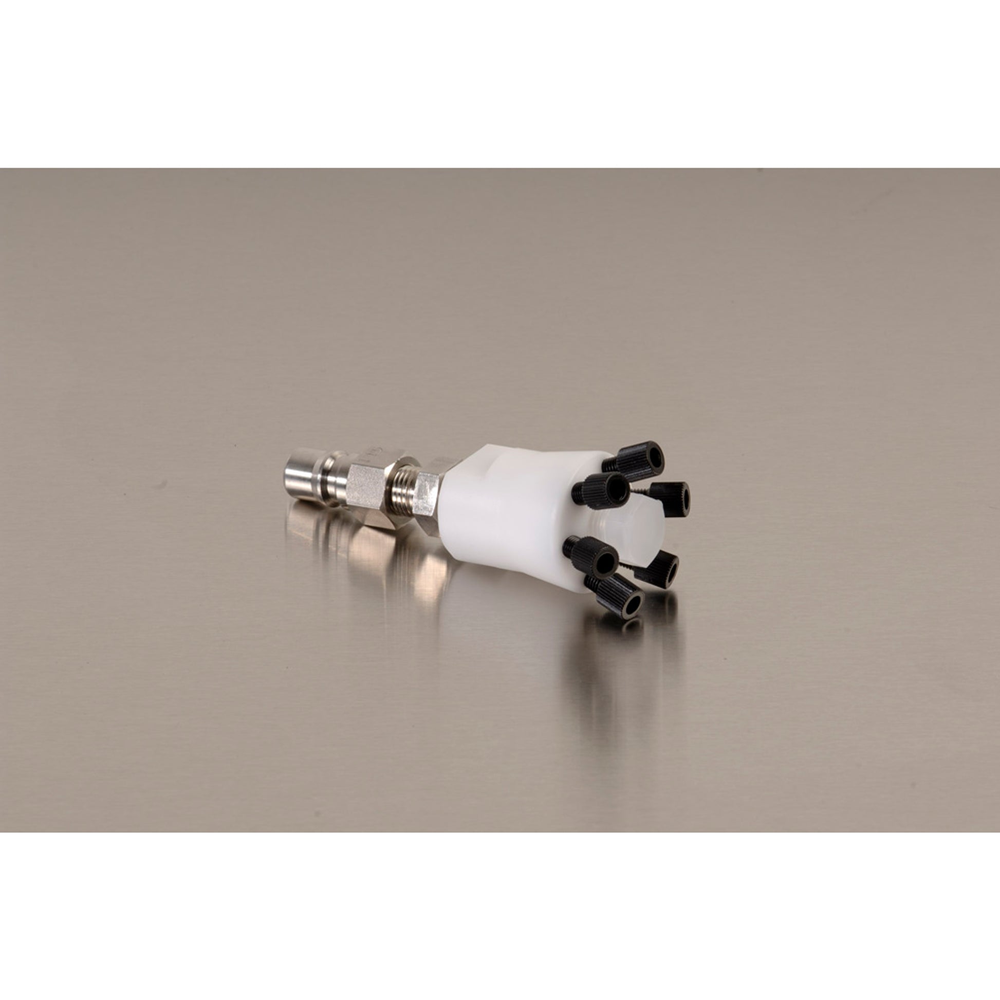 Justrite Hplc Poly Manifold With Stainless Steel Quick Disconnect For Safety Disposal Can - 28177
