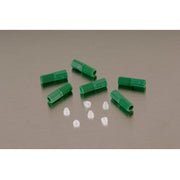 Justrite 1/8" Od Hard-Wall Tubing Compression Fittings W/Ferrules For Hplc Poly Manifold - Pkg/6 - 28189