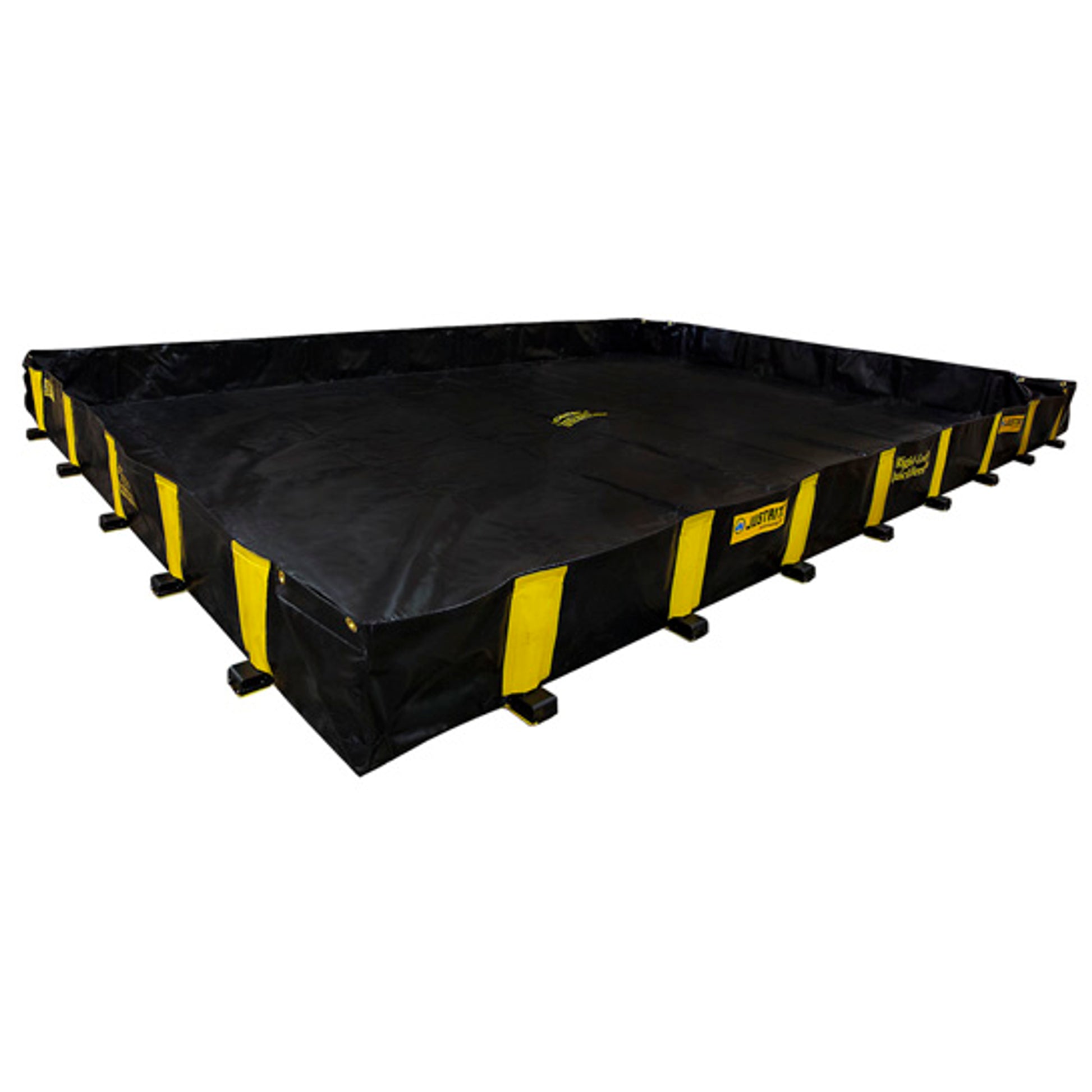 Justrite Rigid-Lock Quickberm - Dims. 16'W X 20'L X 12"H - Cap. 2390 Gals - 28530