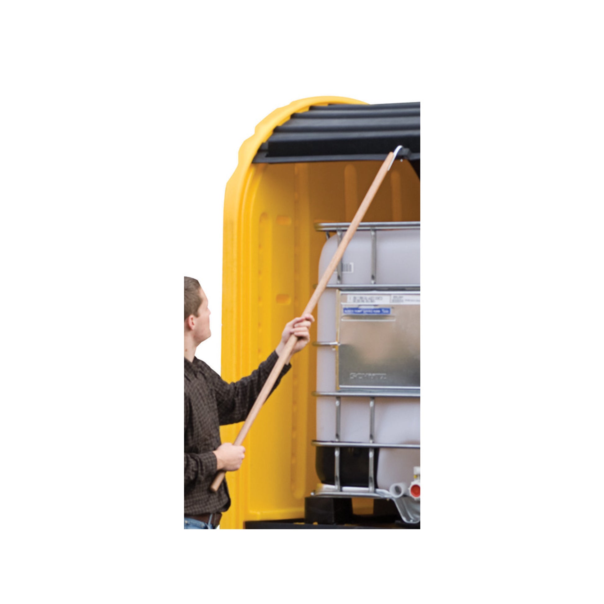 Justrite Replacement Reach Pole For Ecopolyblend Ibc Outdoor Shed No. 28677. Stores On Side Of Shed - 28690