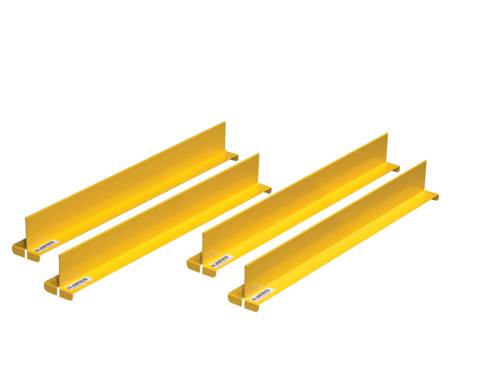 Justrite Shelf Dividers Fit Shelf Depth Of 18