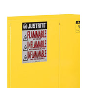 Justrite Haz-Alert Flammable Large Warning Label For Safety Cabinet - 29002