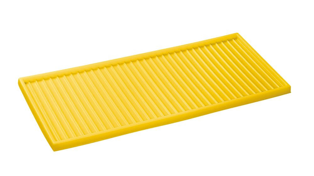 Justrite Cabinet Top Polyethylene Tray For 2-Door 30/40/45-Gal. Safety Cabinets - And 17-Gal. Piggyback - 29055
