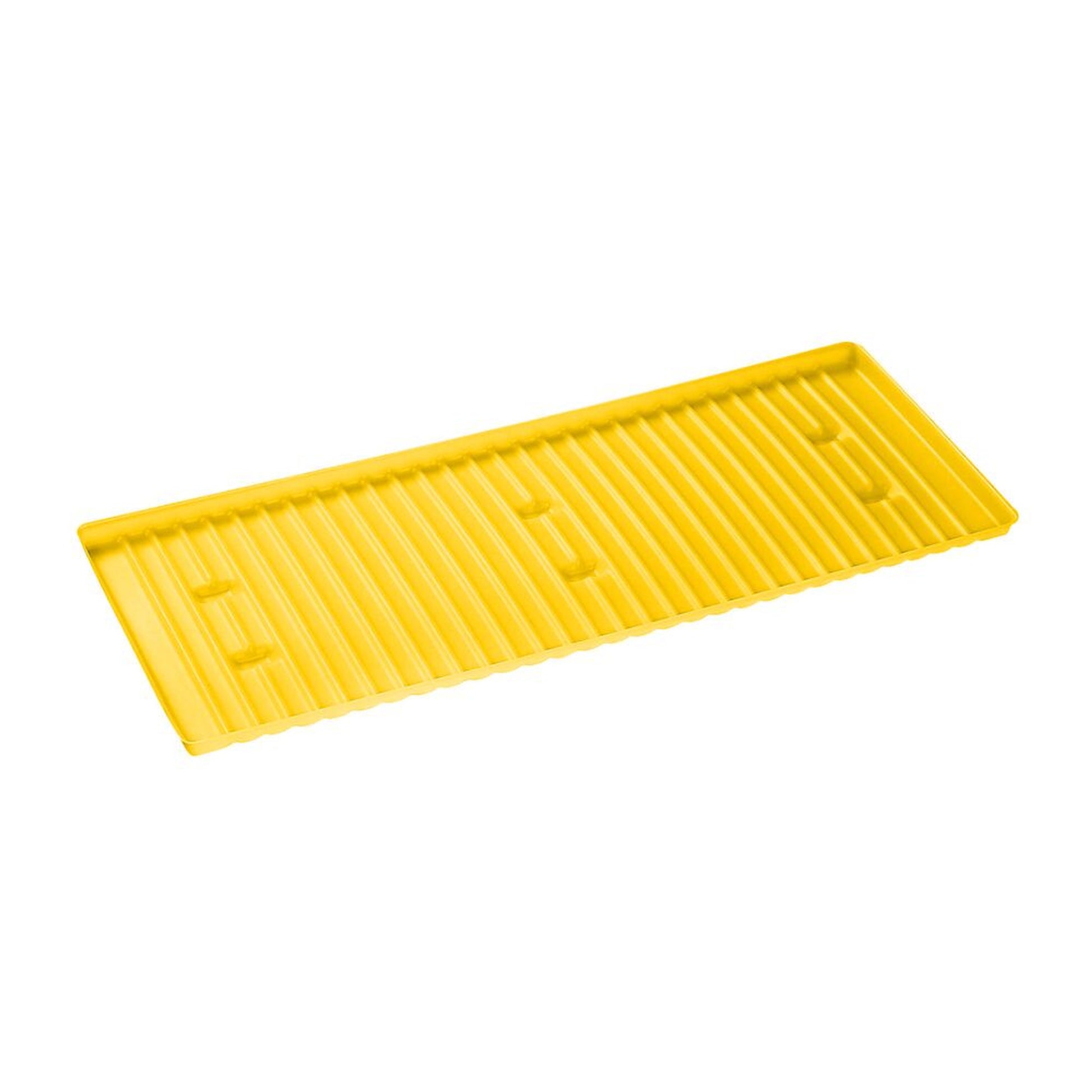 Justrite Polyethylene Tray/Sump Combination For Shelf No. 29941 Or 54-Gallon Deep Slimline Safety Cabinet - 29057