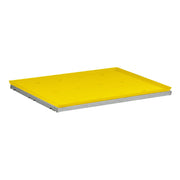 Justrite Spillslope Steel Shelf With Yellow Polyethylene Tray For 22-Gallon Undercounter Safety Cabinet - 29061