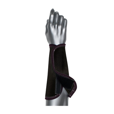 Kut Gard Cut Resistant Sleeve 2-Ply Nylon Cane Mesh - 9" - Black - 12/PR - 30-6795B