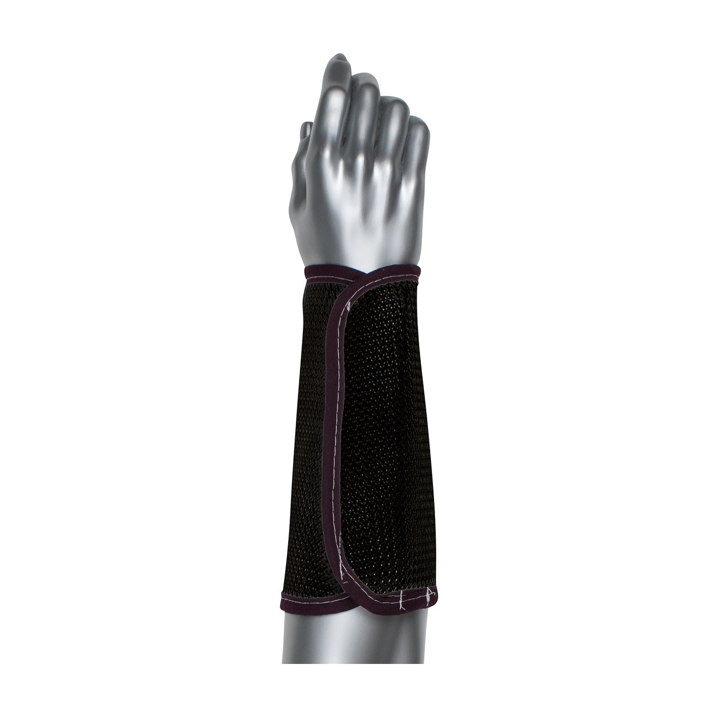 Kut Gard Cut Resistant Sleeve 2-Ply Nylon Cane Mesh - 9" - Black - 12/PR - 30-6795B
