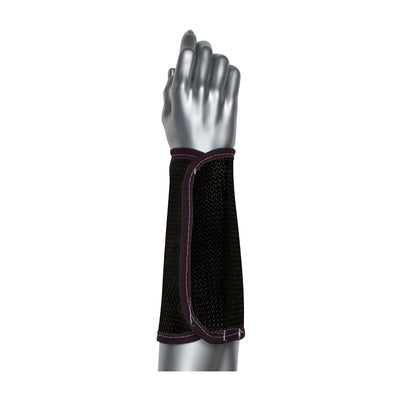 Kut Gard Cut Resistant Sleeve 2-Ply Nylon Cane Mesh - 9" - Black - 12/PR - 30-6795B