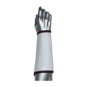 Kut Gard Cut Resistant Sleeve 2-Ply Nylon Cane Mesh - 9" - White - 12/PR - 30-6795W