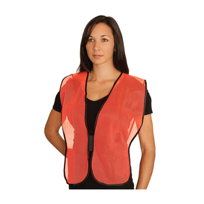 PIP Hi-Vis Apparel Non-ANSI Mesh Safety Vest - Orange - 5/EA - 300-0800