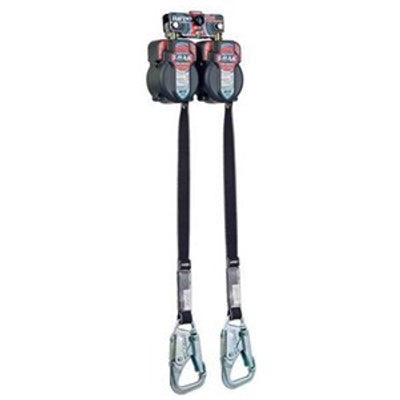 Miller 7.5 ft Turbo Tie Back Twinbak Personal Fall Limiter - MFLTB-1/7.5FT