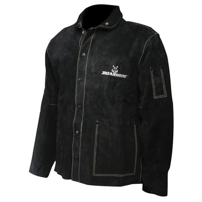 Caiman FR Clothing-Welding 30" Black Boarhide Coat / Jacket - 1/EA - 3029