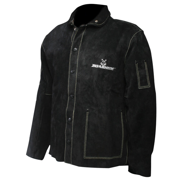 Caiman FR Clothing-Welding 30" Black Boarhide Coat / Jacket - 1/EA - 3029