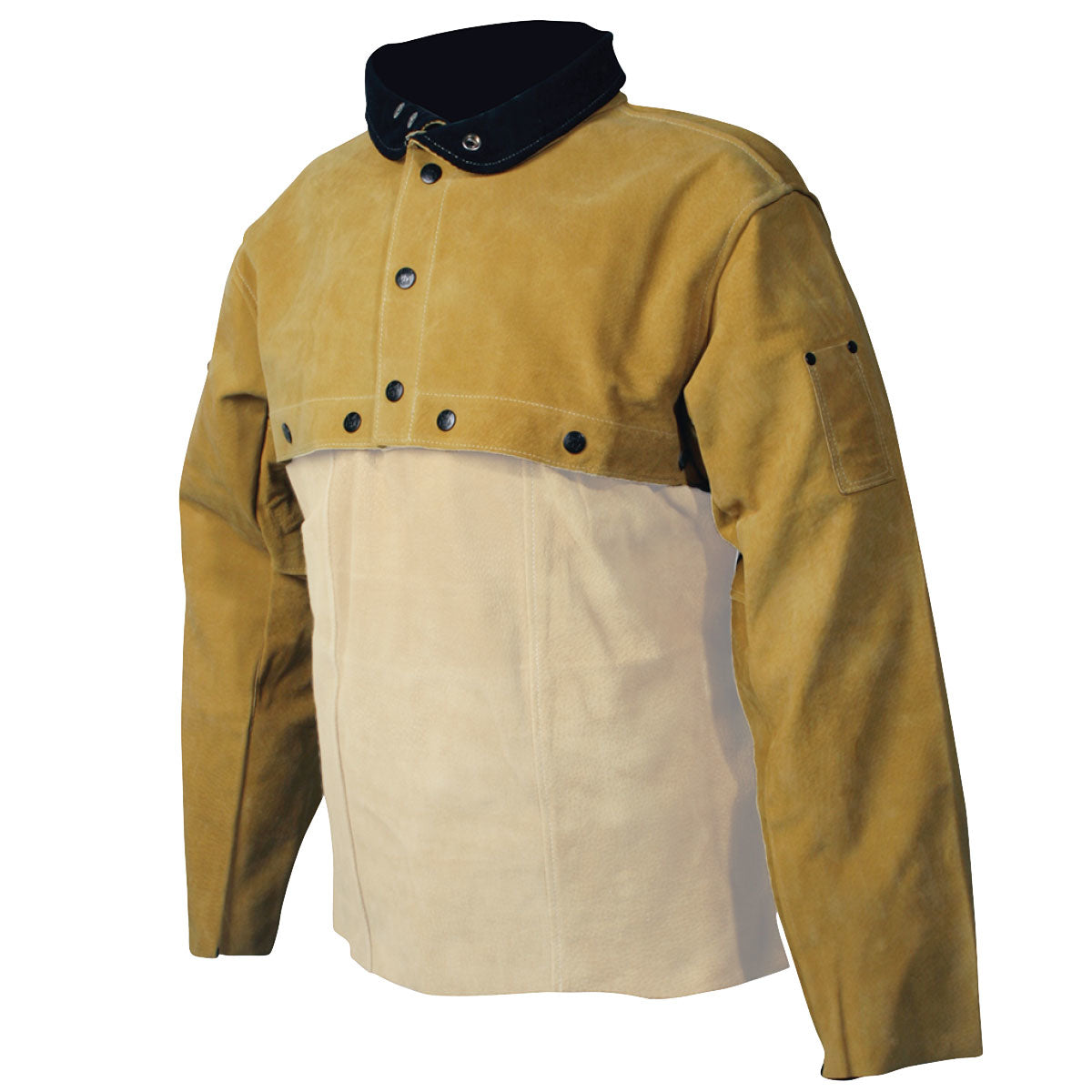 Caiman FR Clothing-Welding Boarhide Cape Sleeves - Gold - 1/EA - 3031