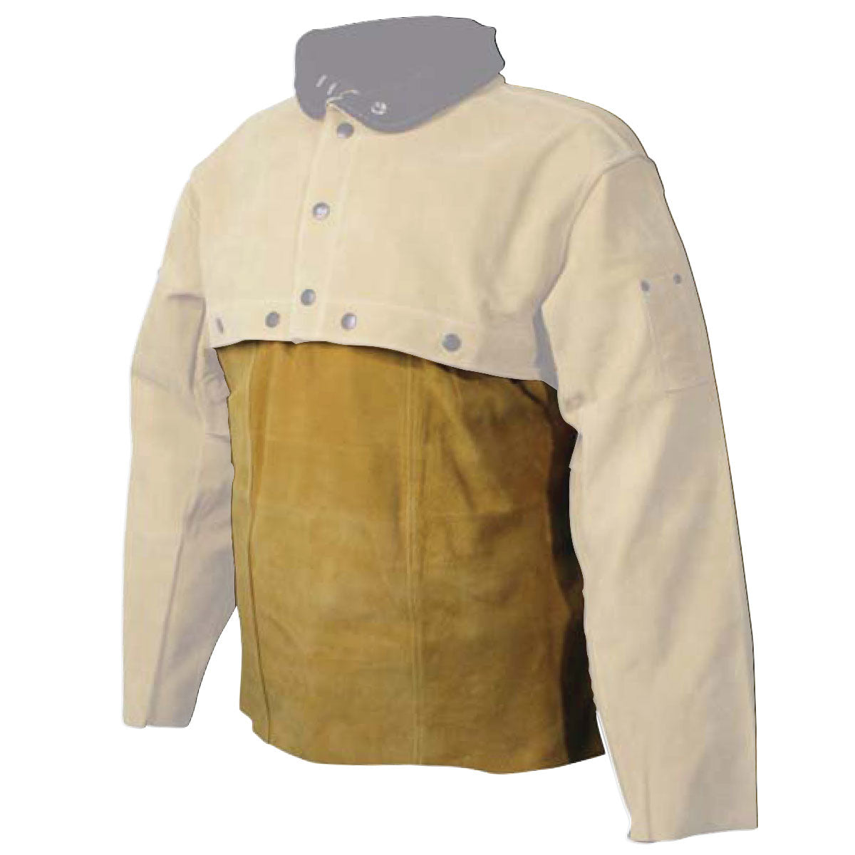 Caiman FR Clothing-Welding 18" Boarhide Bib - Brown - 3032