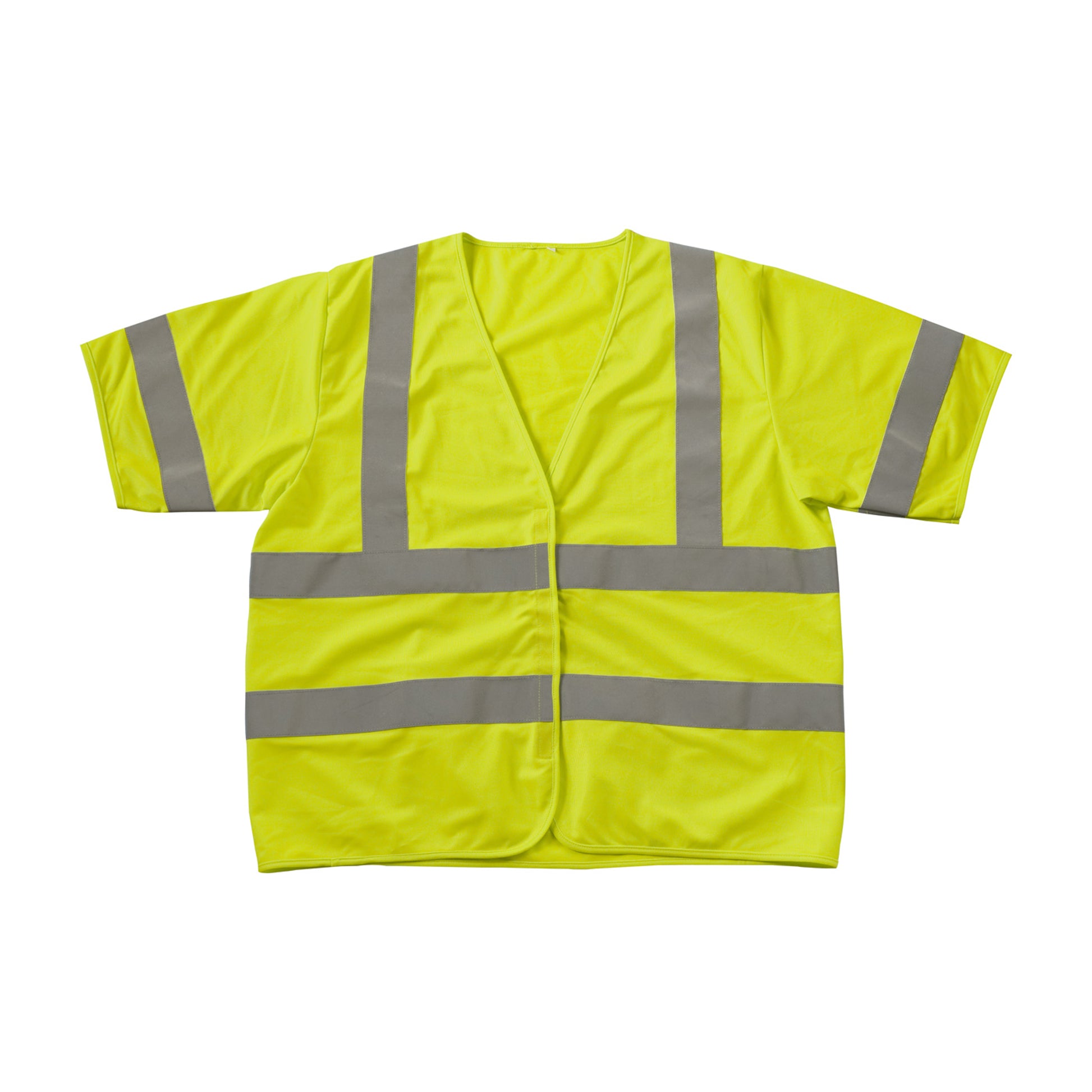 PIP Hi-Vis Apparel ANSI Type R Class 3 FR Treated Solid Vest - Yellow - 1/EA - 305-HSSVFR
