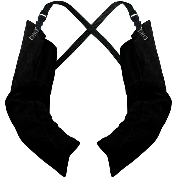 Caiman FR Clothing-Welding 23" Boarhide Sleeves - Black - 1/PR - 394-PIP-3123