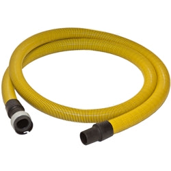 Air Systems 1 1/2" Vacuum Hose Conductive 10 Foot 1/2" ID With Cuffs AV-H10CND